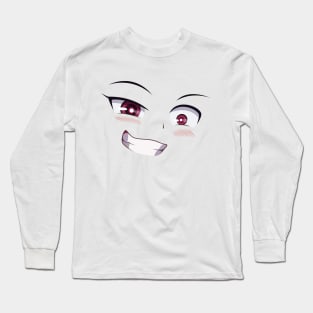 Anime face Long Sleeve T-Shirt